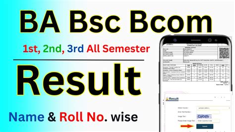 BA BSC All Type semester & Year wise .